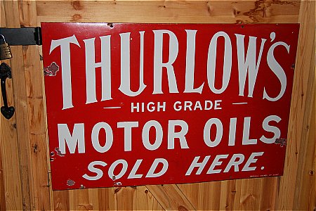 THURLOWS MOTOR OIL - click to enlarge
